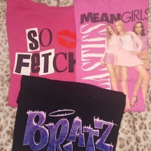 Mean Girls/Bratz 3  Tee bundle